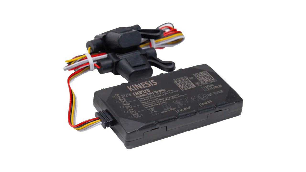 Vatio Atom-h hardwired vehicle tracking device with fitting harness